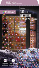 180 LED Multi Action Net Lights