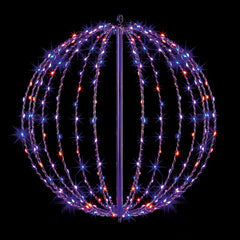 Black Metal Frame Ball 240 LEDs