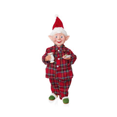 Bedtime Pyjamas Elf With Cookies