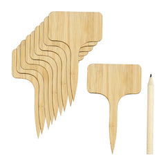 Bamboo T Labels & Pencil 10 Piece