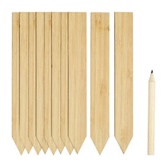 Bamboo Plant Labels & Pencil 10 Piece