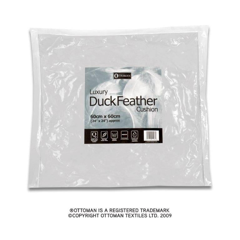 Duck Feather Cushion Pad