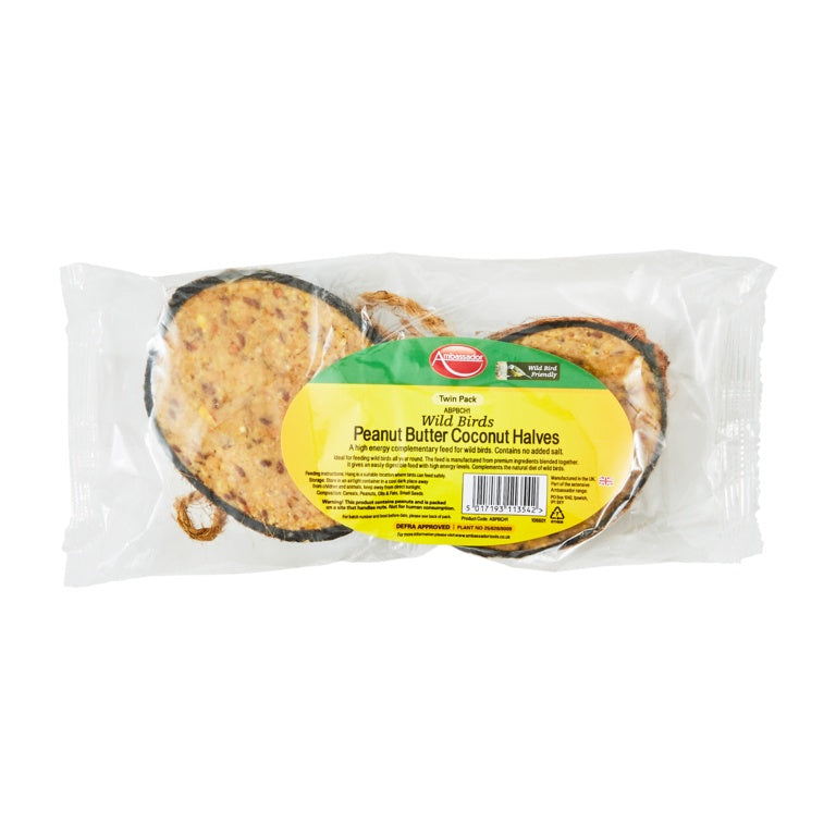 Peanut Butter Coconut Halves