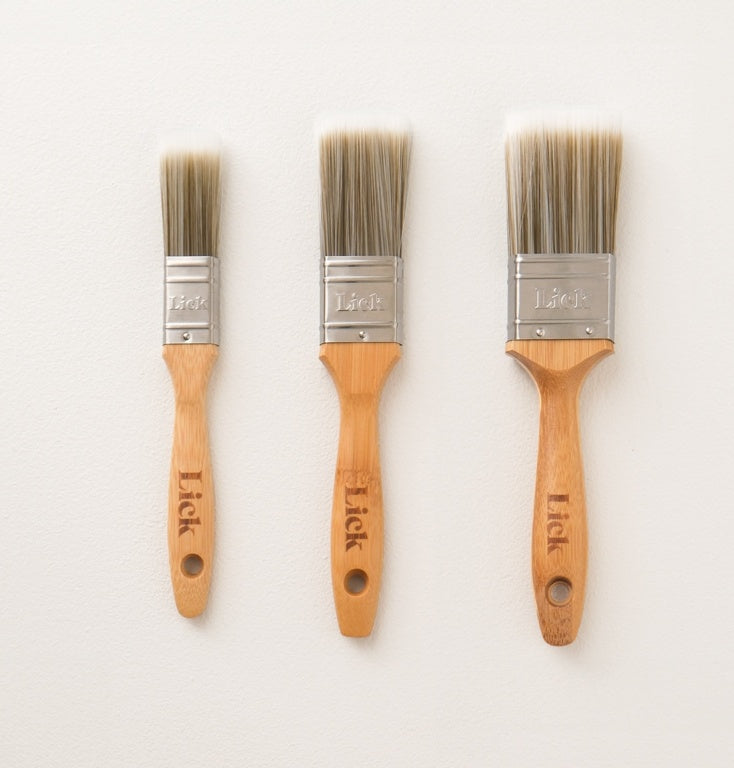 Bamboo Handle Flat Brush Set