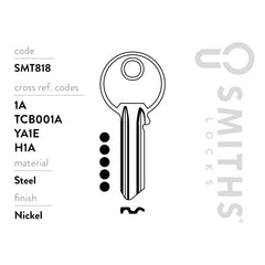 Yale 5 Pin Cylinder Key Blanks