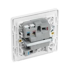 13a Plastic Switched Fused Spur With LED