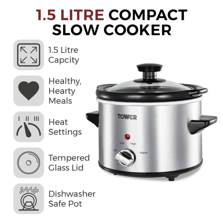 Stainless Steel Slow Cooker
