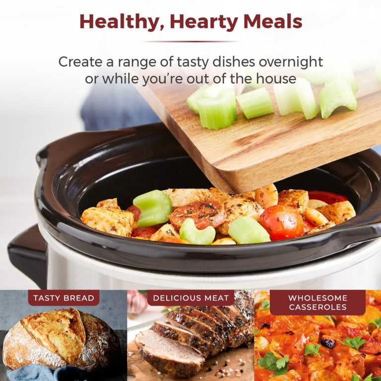 Stainless Steel Slow Cooker