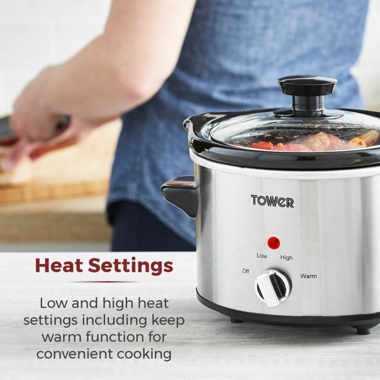 Stainless Steel Slow Cooker