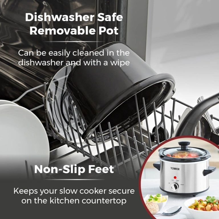 Stainless Steel Slow Cooker