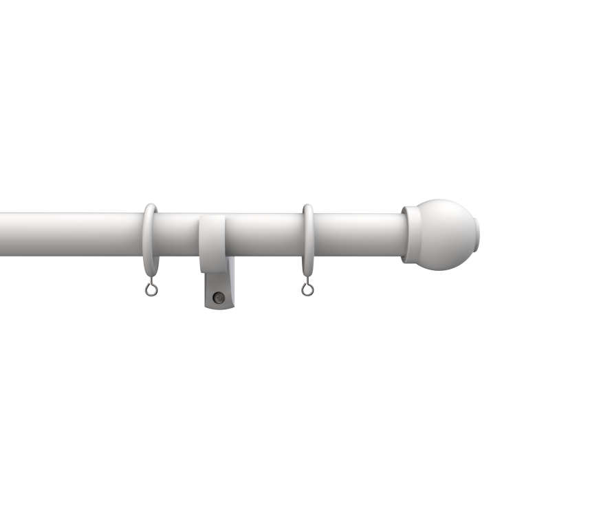 Wood Pole Kit Ball Finial