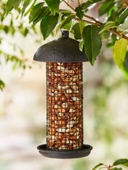 Black Steel Peanut Feeder