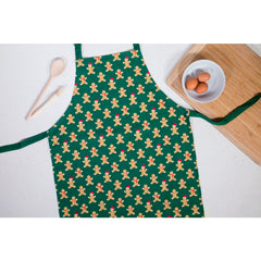 Adult Christmas Gingerbread Apron