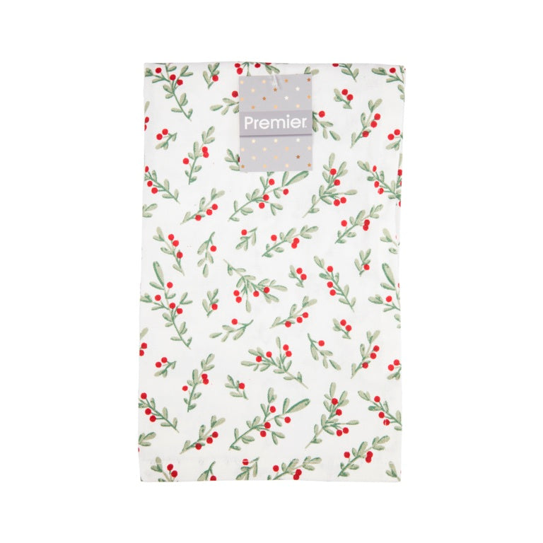 Adult Holly Berry Apron