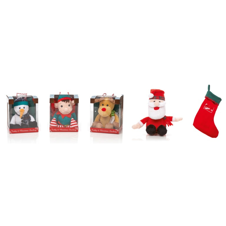 Christmas Characters With Stocking