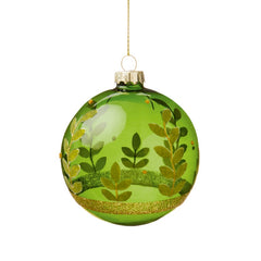 Christmas Leaf Stem Ball