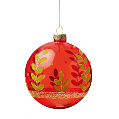Christmas Leaf Stem Ball