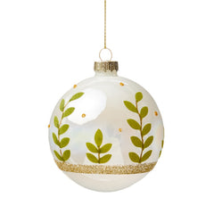 Christmas Leaf Stem Ball
