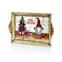 Christmas Tray With Gonk Design