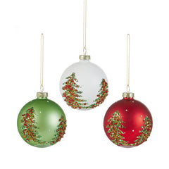 Beaded Tree Bauble