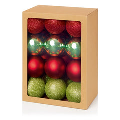 60mm Multi Finish Bauble