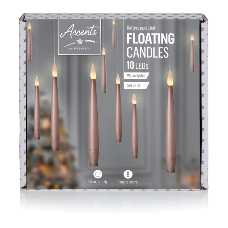 15cm Floating Candles With Remote Control