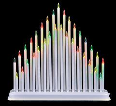 33 Light White Candlebridge
