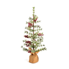 BristleTree With Berries & Hessian Base