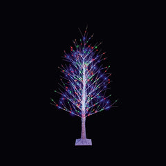 1.2m Twinkle Birch Multi Coloured