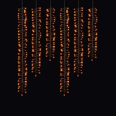 6 Drop Tree Cluster With Warm White LEDs