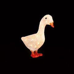 Acrylic Duck With 40 Warm White LEDs