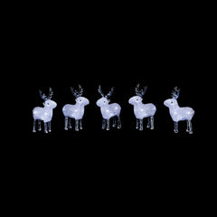 Acrylic Reindeer With 40 LEDs