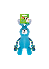 Squeaky Rabbit With Rope Arms