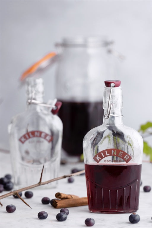 Clip Top Sloe Gin Bottle