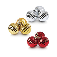 3 Piece Spiral Ball Cluster Assorted