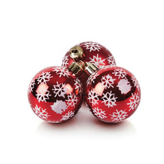 3 Piece Multi Snowflake Cluster Assorted