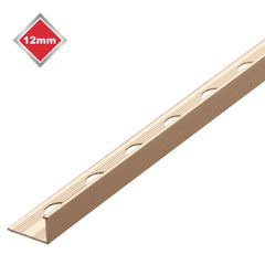 Stainless Steel Effect Metal Tile Trim L Profile