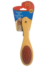 Double Pet Grooming Brush