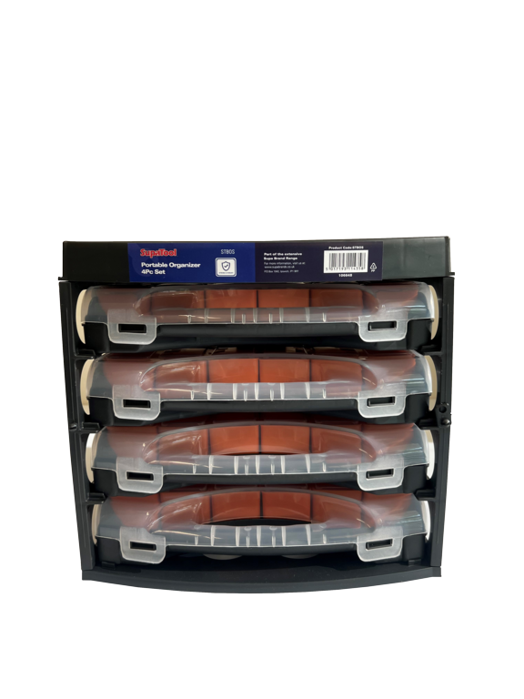 Portable Organizer 4 Piece Set