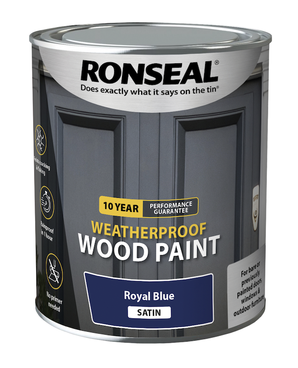 10 Year Weatherproof Satin Wood Paint 750ml