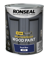 10 Year Weatherproof Satin Wood Paint 750ml