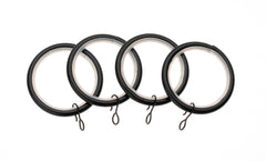 Metal Rings Black 28mm