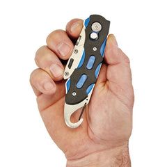 Folding Trimming Knife With Belt Clip