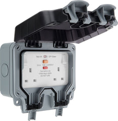 Outdoor Socket And RCD 2 Gang