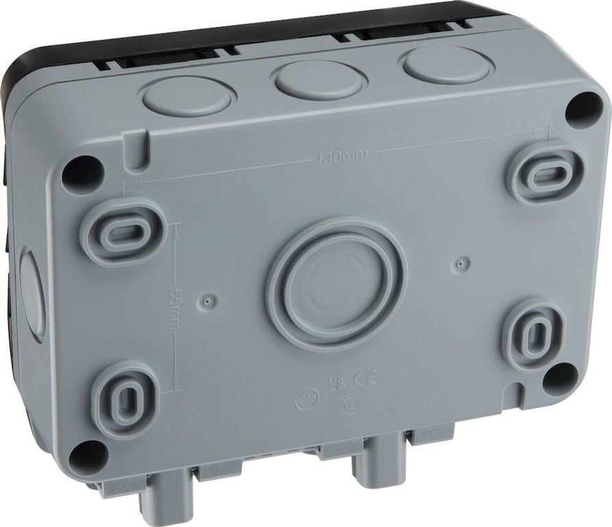 Outdoor Socket And RCD 2 Gang
