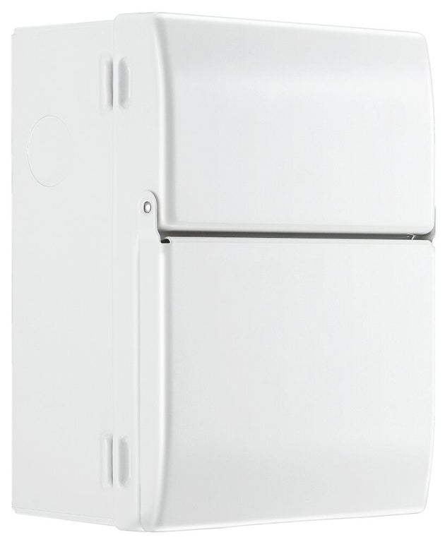 4 Module Metal Shower Consumer Unit