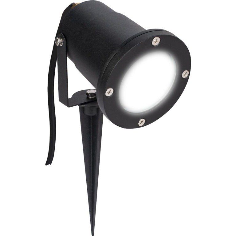 External Lawn Spike Light Grey
