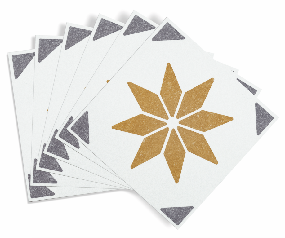 Self Adhesive Wall Tile Alia Gold
