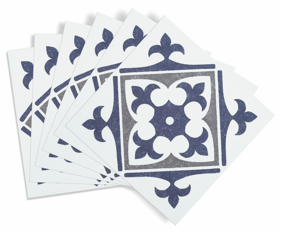 Self Adhesive Wall Tile Nadia Blue