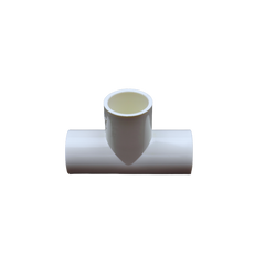Overflow 90° Tee White Pack 10